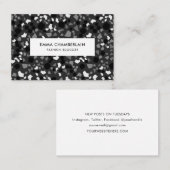 Minimale Terrazzo Print Modern Custom Visitekaartje (Voorkant / Achterkant)