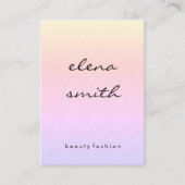 Minimale textuur met stijl visitekaartje (Voorkant)