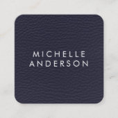 Minimale textuur vierkante visitekaartje (Voorkant)