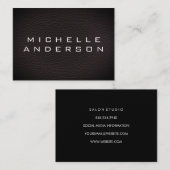 Minimale textuur visitekaartje (Voorkant / Achterkant)