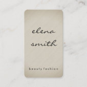 Minimale textuur visitekaartje (Voorkant)