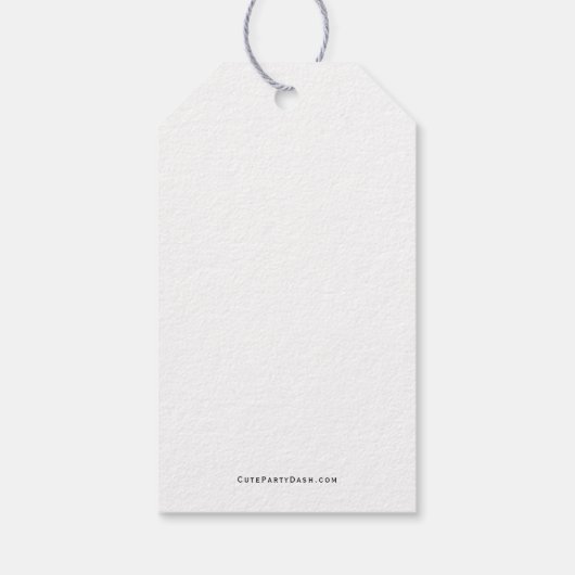 Minimale Thanksgiving Groovy Thankful Retro Cadeaulabel (Achterkant)