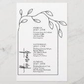 Minimale tijdlijn voor gevechtsevenementen tijdens (Voorkant)