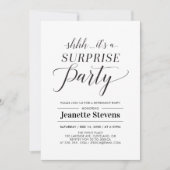 Minimale tribune voor zwarte en witte onderneminge kaart (Voorkant)