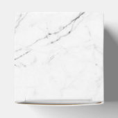 Minimale troebele blauwe kiezeldoos bedankdoosjes (Bovenkant)