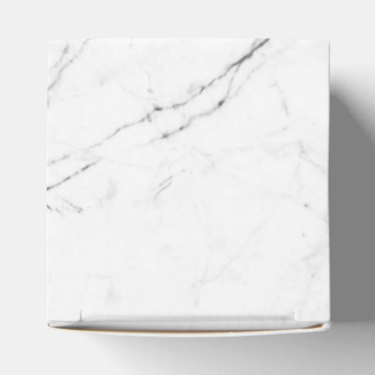 Minimale troebele blauwe kiezeldoos bedankdoosjes (Bovenkant)