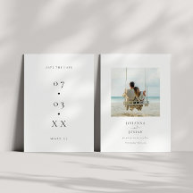 Minimale Tropische Fotobruiloft