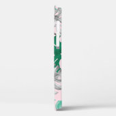 Minimale Tropische Monstera Duo-Tone Case-Mate iPhone Case (Achterkant / Links)