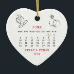 Minimale trouwdatum getrouwd 2024 keramisch ornament<br><div class="desc">Minimale huwelijksdatum getrouwd 2024 keramisch Ornament. Overeenkomende objecten beschikbaar.</div>