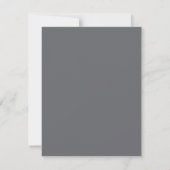 Minimale trouwkaart Save the Date-kaarten (Achterkant)