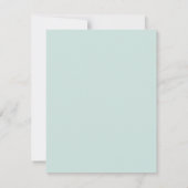 Minimale trouwkaart Save the Date-kaarten (Achterkant)