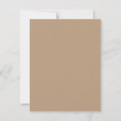 Minimale trouwkaart Save the Date-kaarten (Achterkant)