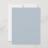 Minimale trouwkaart Save the Date-kaarten (Achterkant)