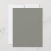Minimale trouwkaart Save the Date-kaarten (Achterkant)