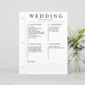 Minimale Trouwplanner 12 - 5 Maanden Ringband Pagi (Staand voorkant)