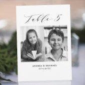 Minimale trouwtafel 5 Aantal en Afbeeldingen Aankondiging