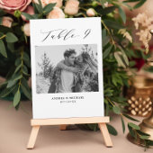 Minimale trouwtafel 9 Aantal en Afbeeldingen Kaart