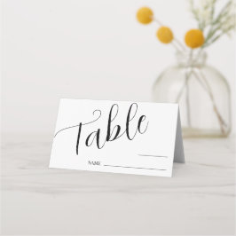 Minimale Trouwtafel Nummer Plaats Kaart Plaatskaartje