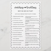 Minimale trouwtradities, bruidedoudespel fl flyer (Voorkant)