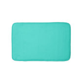Minimale turquoise stevige, elegante moderne badmat (Voorkant)