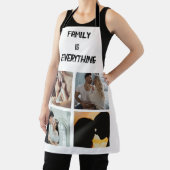 Minimale Typografie Aangepaste Collage Foto Schort (Insitu)