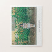 Minimale Typografie Aangepaste foto Afstuderen Legpuzzel (Verticaal)