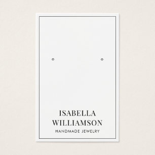 Minimale Typografie Border Visitekaartje