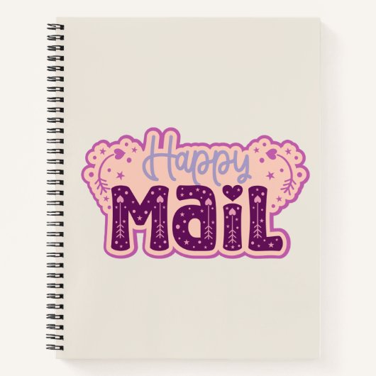 Minimale typografie esthetisch notitieboek journaa (Voorkant)