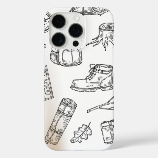 Minimale typografie esthetische telefoonhoes | out Case-Mate iPhone case (Achterkant)