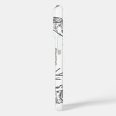Minimale typografie esthetische telefoonhoes | out Case-Mate iPhone case (Achterkant / Links)