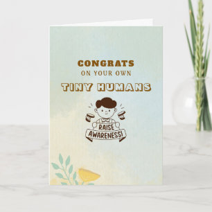 Minimale typografie Esthetische wenskaart raise Kaart