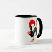 Minimale Typografie Kerstmis Portugees Groeten Mok (Voorkant rechts)