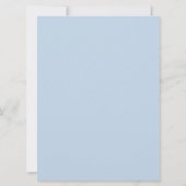 Minimale Typografie Schoon Modern Bruiloft Kaart (Achterkant)