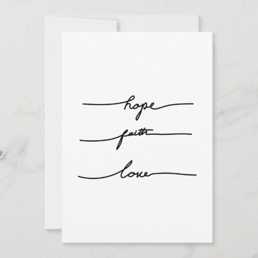 Minimale typografie van de sticker van de prijsopg kaart (Voorkant)