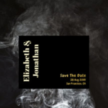 Minimale Typografie Weddenschap sparen de Datum