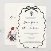 Minimale uitnodiging 2025 (Voorkant / Achterkant)