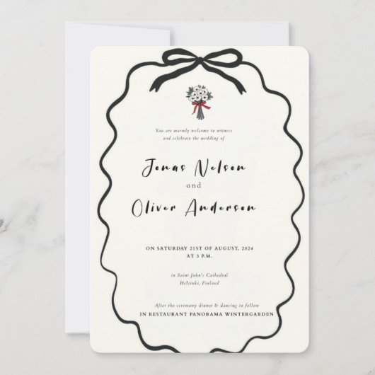 Minimale uitnodiging 2025 (Voorkant)