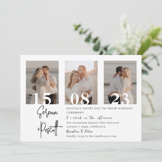 Minimale uitnodiging tot het indienen van een Eleg (Staand voorkant)