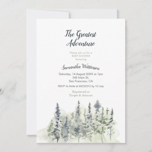 Minimale uitnodiging tot het indienen van moderne  (Voorkant)