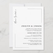 Minimale uitnodiging tot het ontvangen van een cer (Voorkant)