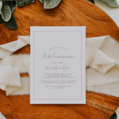 Minimale uitnodiging tot het Roos Gold First Commu