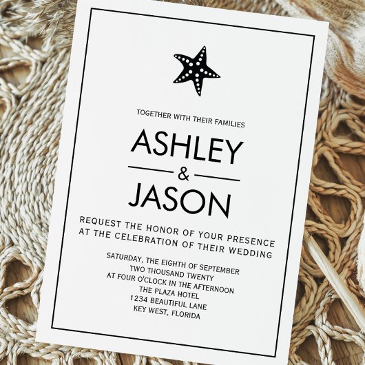 Minimale uitnodiging tot het uitzenden van strands