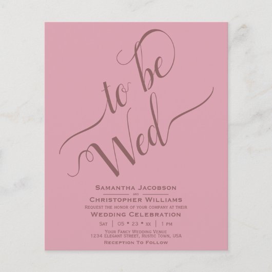 Minimale uitnodiging tot inschrijving op het Roos  (Voorkant)