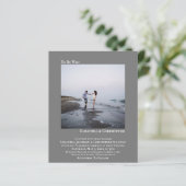 Minimale uitnodiging tot inschrijving op het weblo (Staand voorkant)