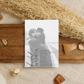 Minimale uitnodiging van de Bridal van het Manuscr