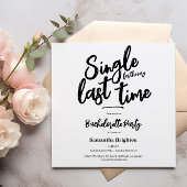 Minimale uitnodiging voor Bachelorette