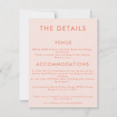 Minimale uitnodiging voor Blauwgroen bruiloft (Voorkant)