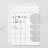 Minimale uitnodiging voor bruiloft (Voorkant)