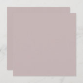 Minimale uitnodiging voor bruiloft (Voorkant / Achterkant)