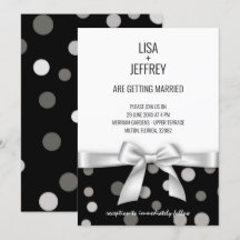 Minimale uitnodiging voor bruiloft